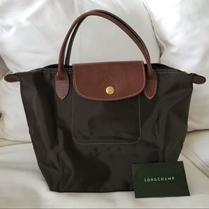 Longchamp Le Pliage - small Khaki NEW